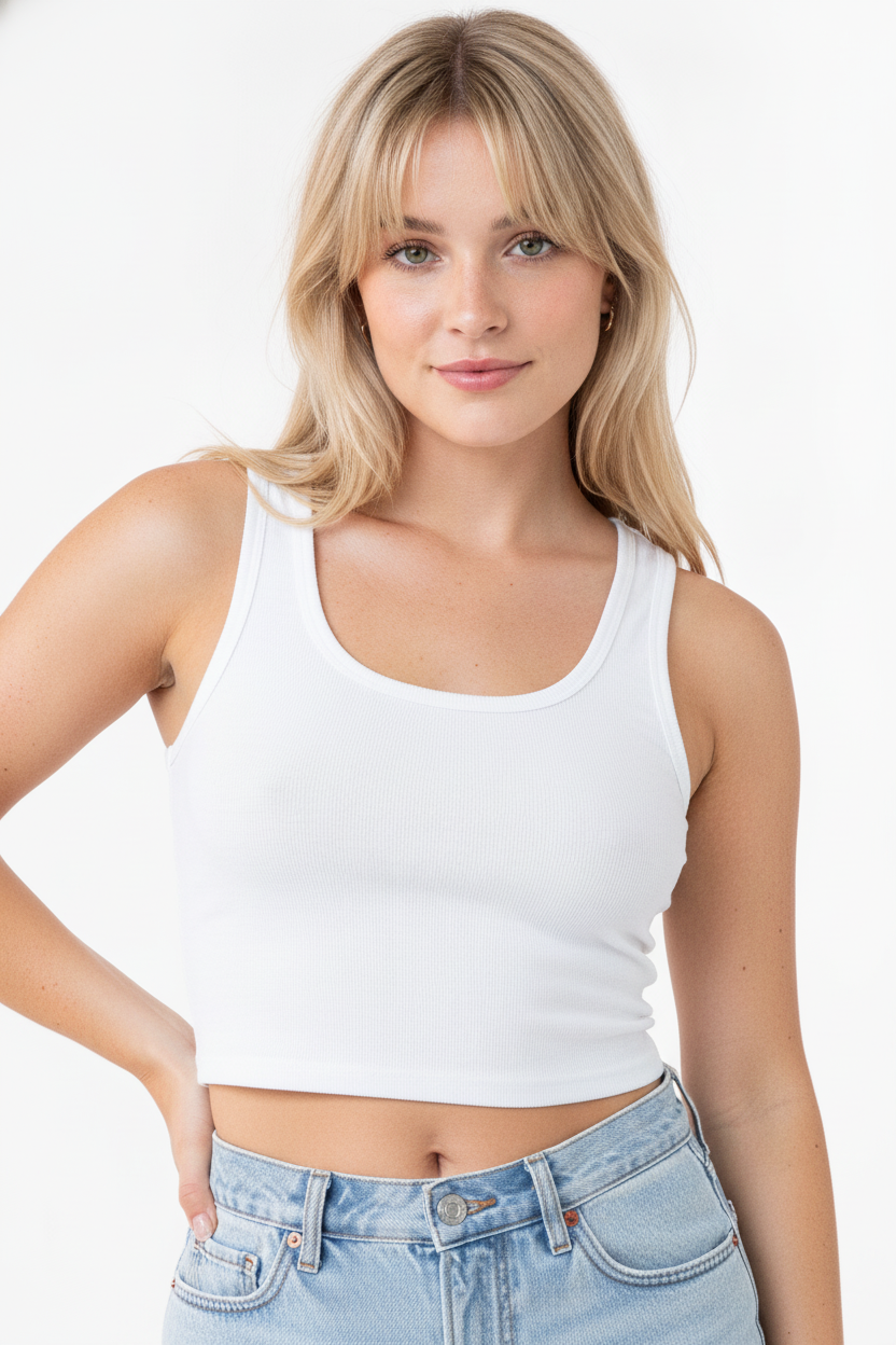 Rib Crop Tank