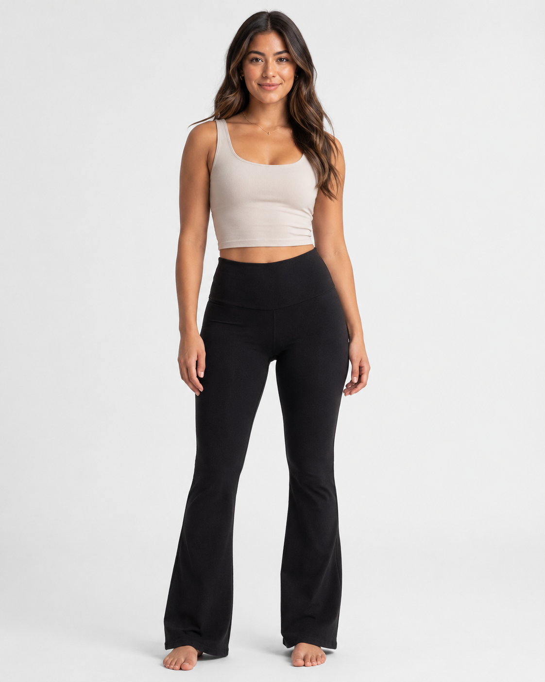 Garment-Dyed Yoga Pants