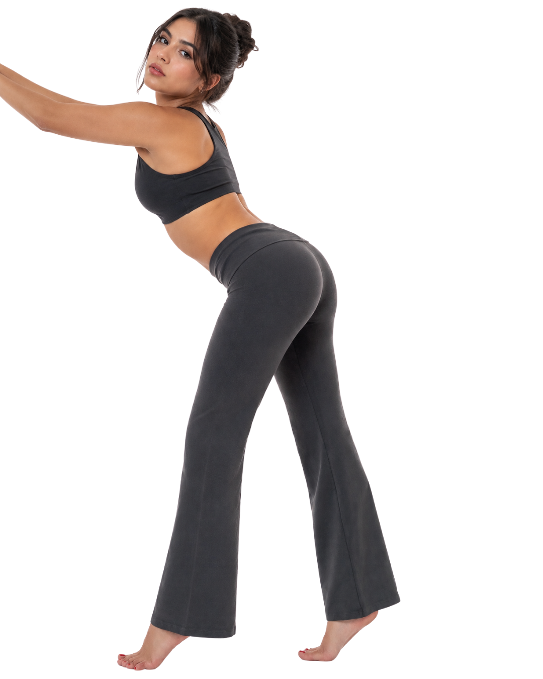 Garment-Dyed Yoga Pants