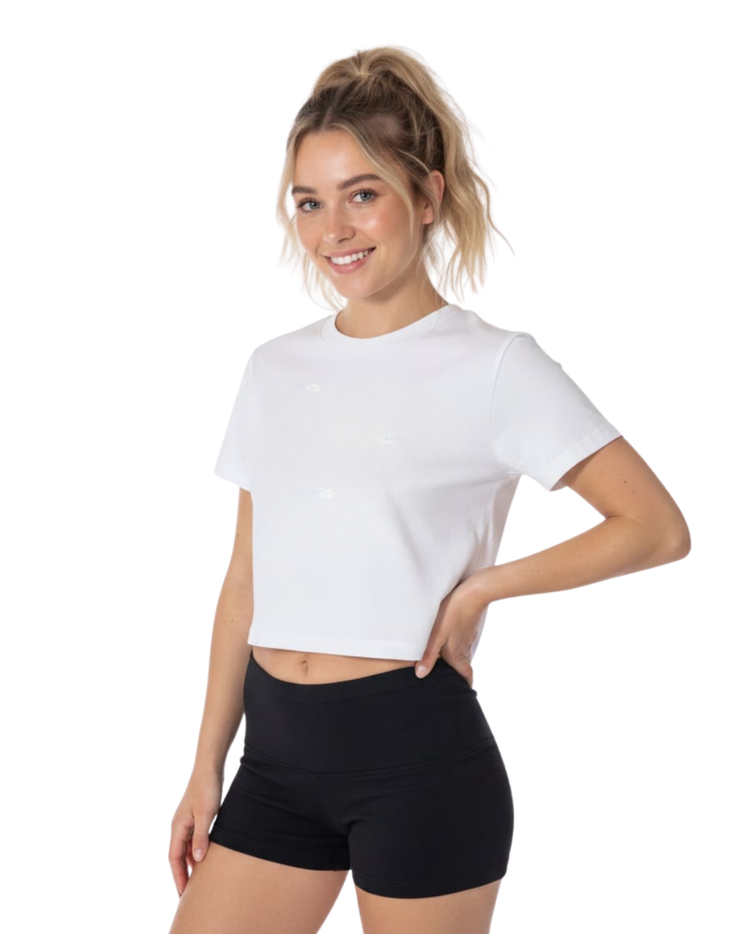 Garment-Dyed Yoga Shorts