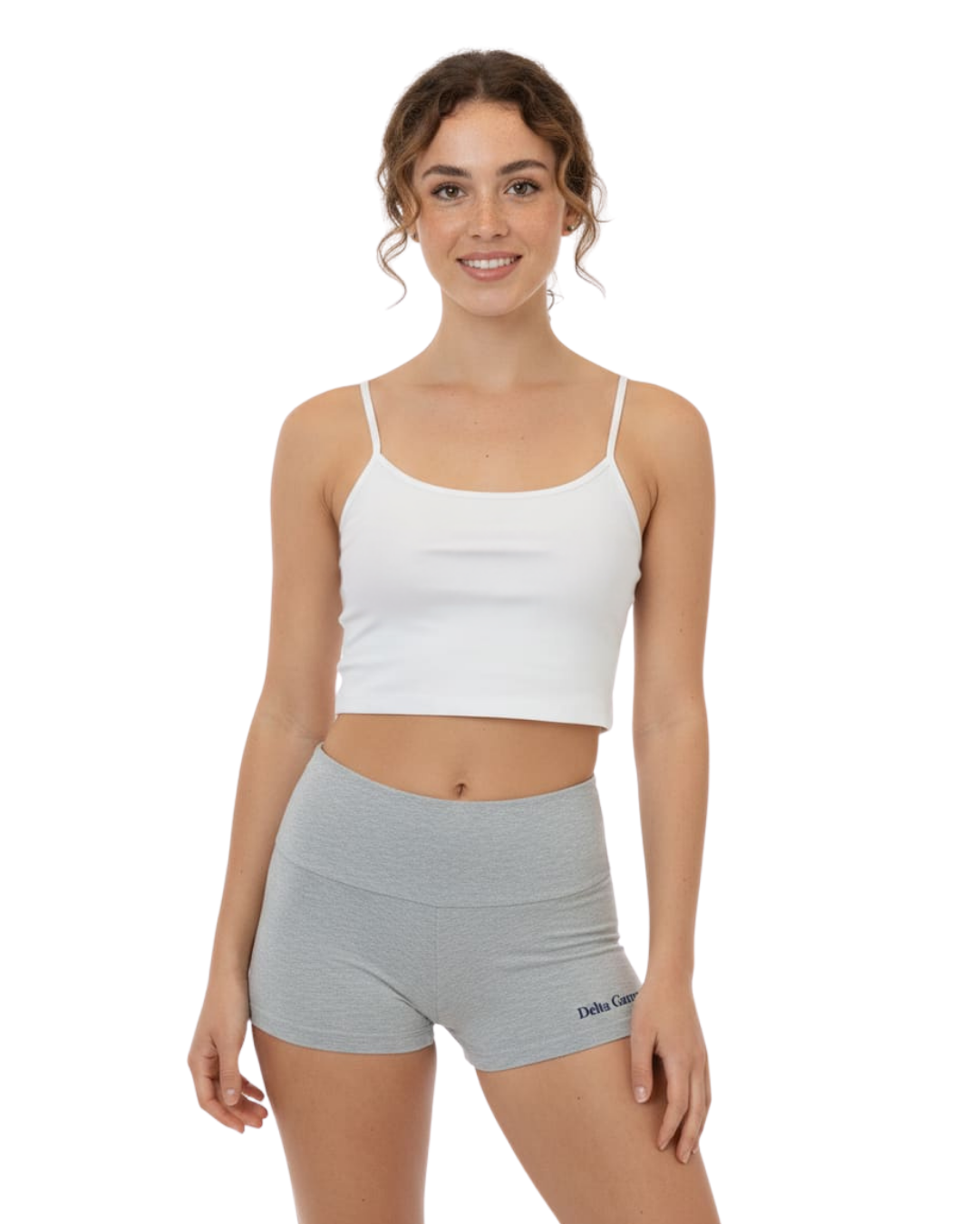 Garment-Dyed Yoga Shorts