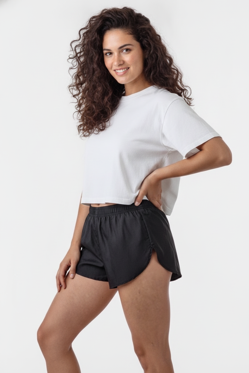 Taffeta Track Shorts