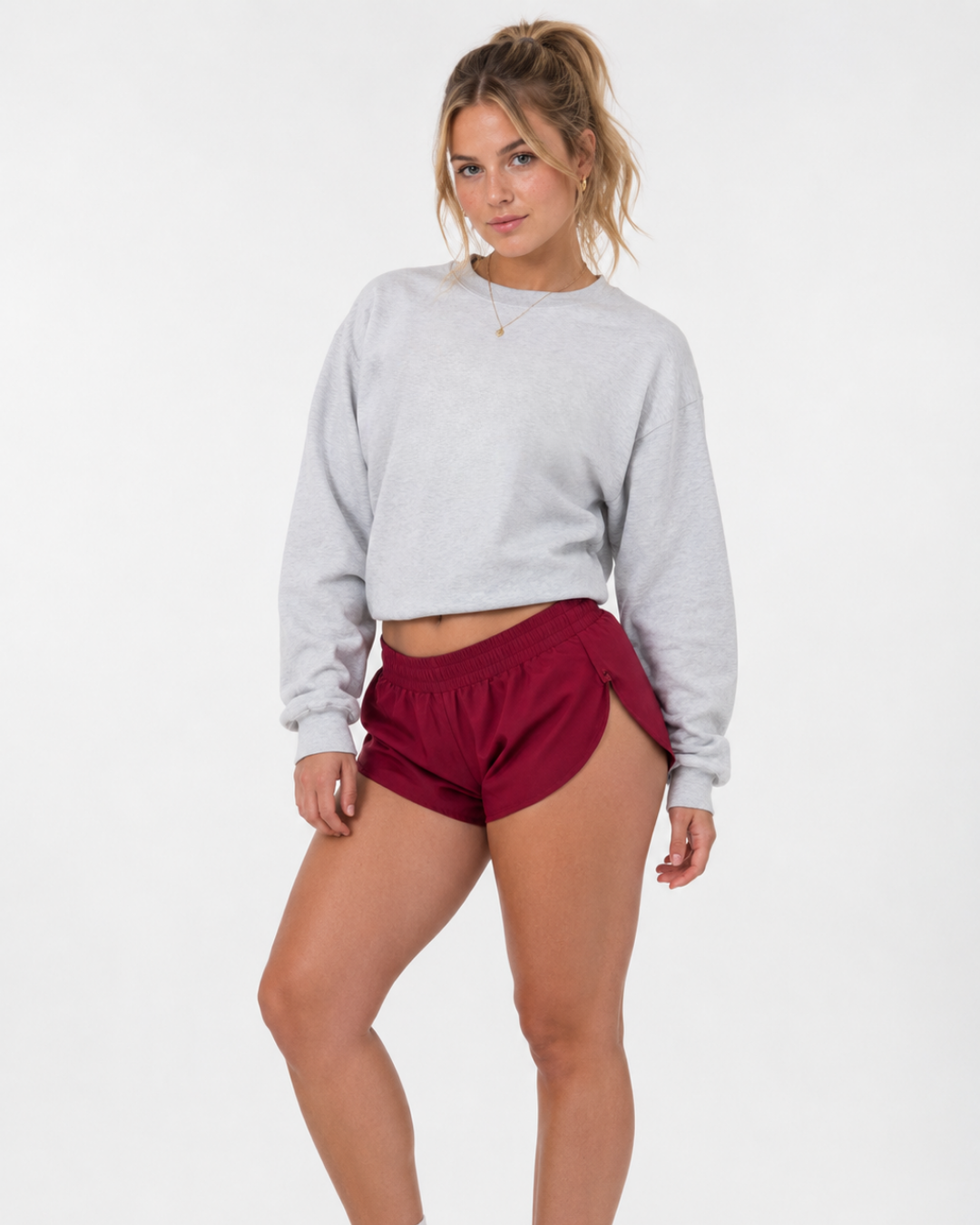 Taffeta Track Shorts