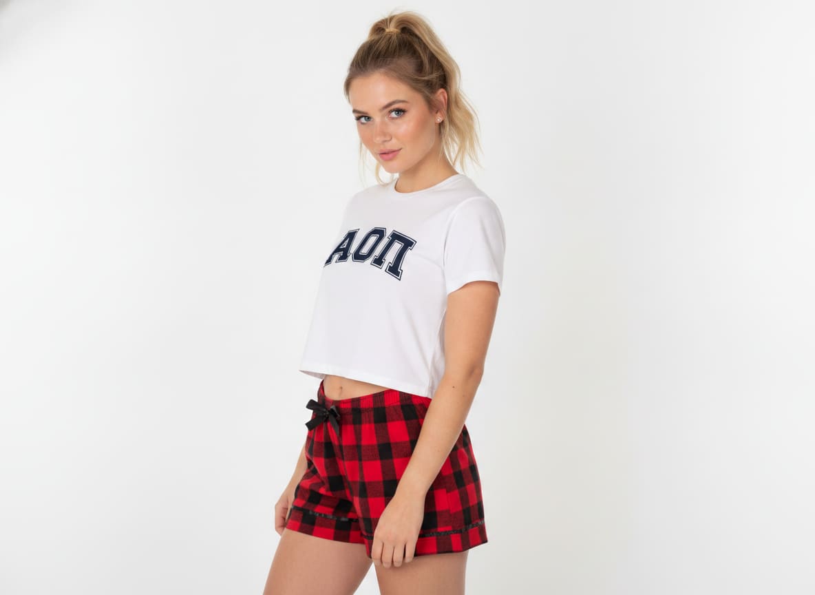 Campus Flannel Shorts
